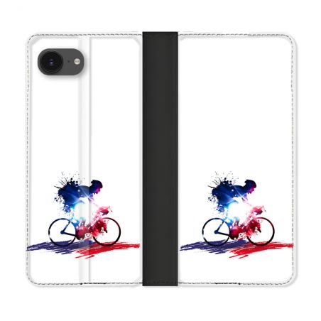 Housse Cuir Portefeuille Pour Iphone 16e Sport Cyclisme France