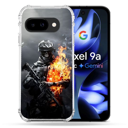 Coque Renforcée Pour Google Pixel 9A Call Of Duty Squelette