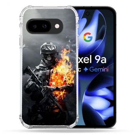 Coque Renforcée Pour Google Pixel 9A Call Of Duty Squelette