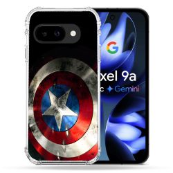Coque Renforcée Pour Google Pixel 9A Captain America Bouclier