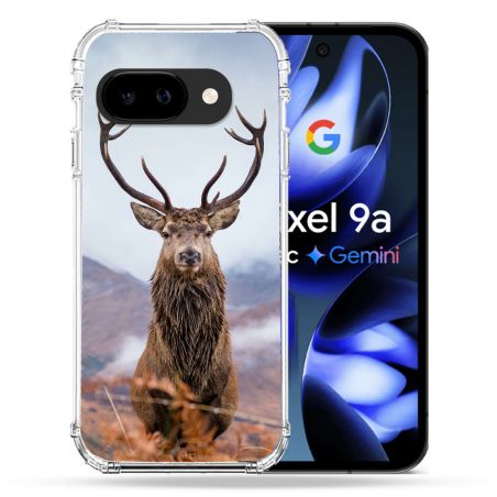 Coque Renforcée Pour Google Pixel 9A Chasse Chevreuil Montagne