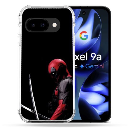 Coque Renforcée Pour Google Pixel 9A Deadpool Epee