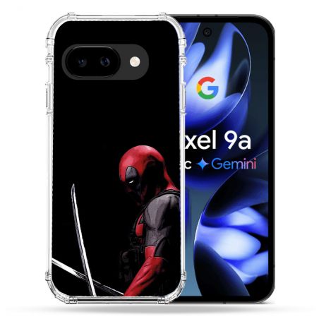 Coque Renforcée Pour Google Pixel 9A Deadpool Epee