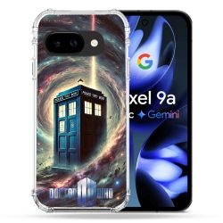 Coque Renforcée Pour Google Pixel 9A Dr Who Tardis Univers