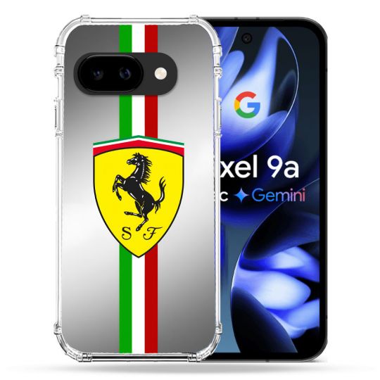 Coque Renforcée Pour Google Pixel 9A Ferrari Ligne
