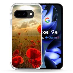 Coque Renforcée Pour Google Pixel 9A Fleur Coquelicot