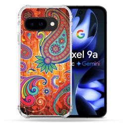 Coque Renforcée Pour Google Pixel 9A Fleur Psychedelic