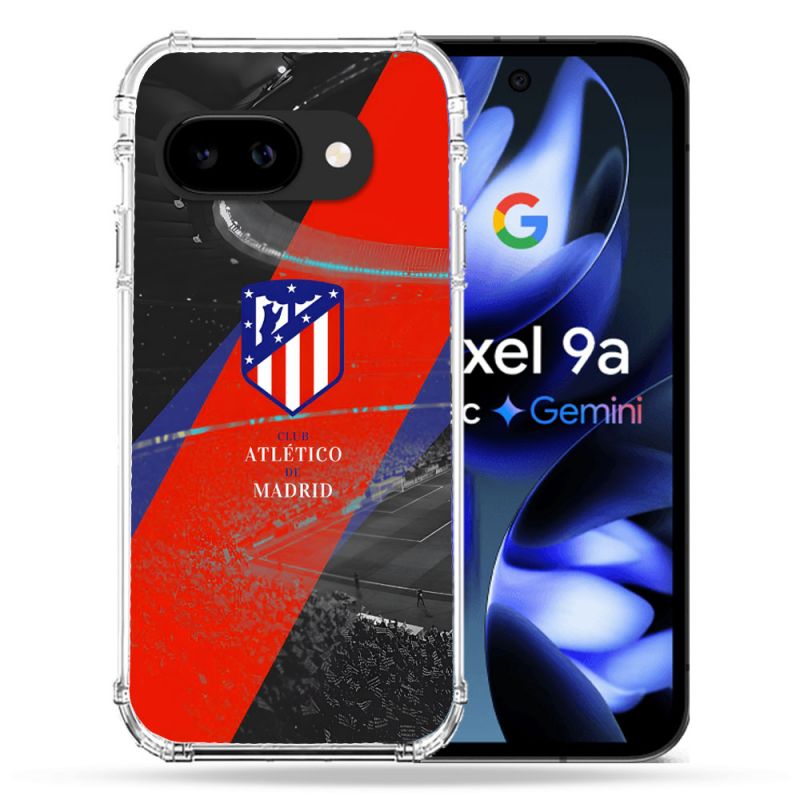 Coque Renforcée Pour Google Pixel 9A Foot Athletico Madrid