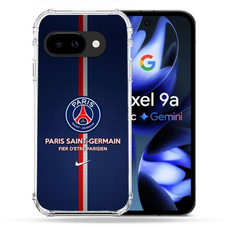 Coque Renforcée Pour Google Pixel 9A Foot PSG Fier