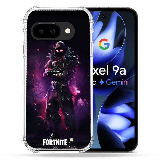 Coque Renforcée Pour Google Pixel 9A Fortnite Raven