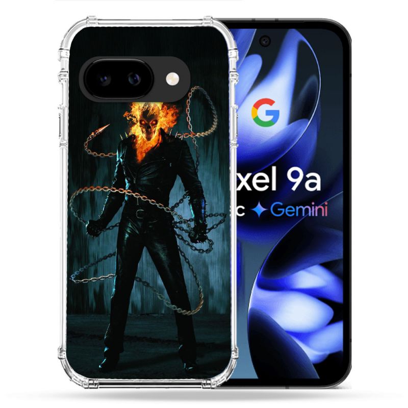 Coque Renforcée Pour Google Pixel 9A Ghost Rider