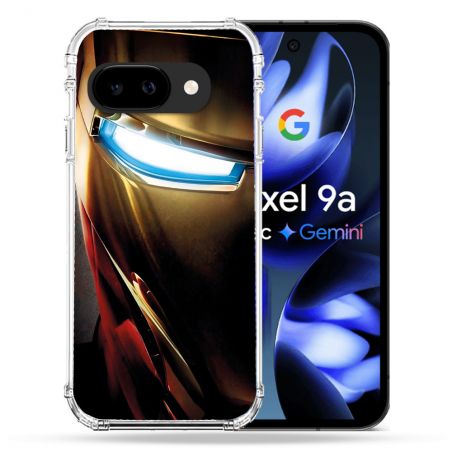 Coque Renforcée Pour Google Pixel 9A Iron Man Casque