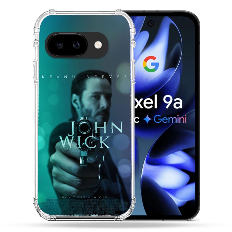 Coque Renforcée Pour Google Pixel 9A John Wick