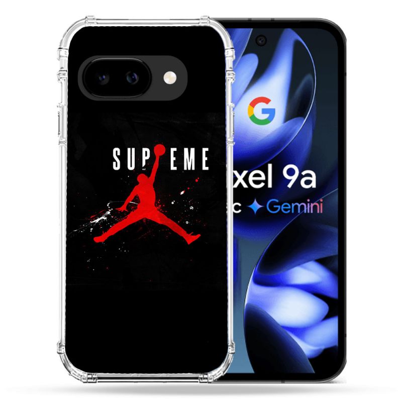 Coque Renforcée Pour Google Pixel 9A Jordan Supreme Noir