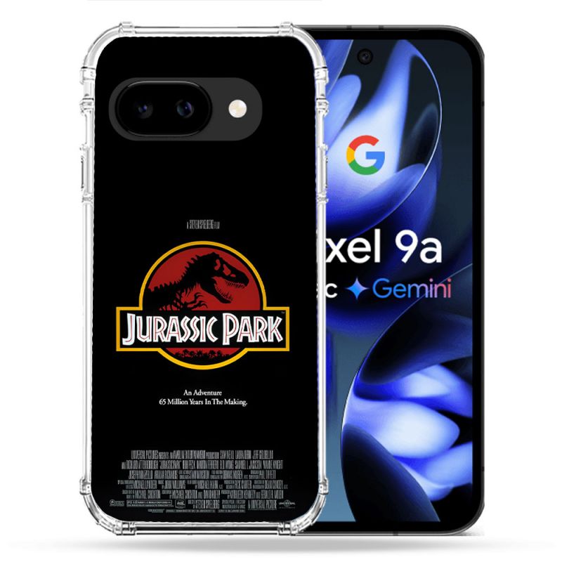 Coque Renforcée Pour Google Pixel 9A Jurassic Park Affiche