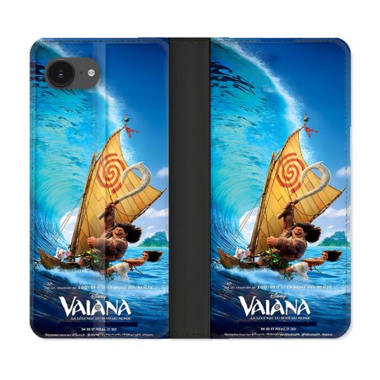 Housse Cuir Portefeuille Pour Iphone 16e Vaiana