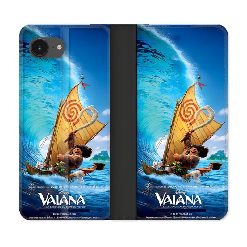Housse Cuir Portefeuille Pour Iphone 16e Vaiana