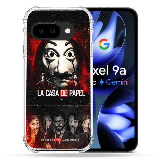 Coque Renforcée Pour Google Pixel 9A La Casa De Papel