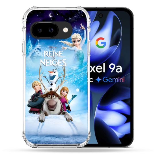 Coque Renforcée Pour Google Pixel 9A La Reine Des Neiges