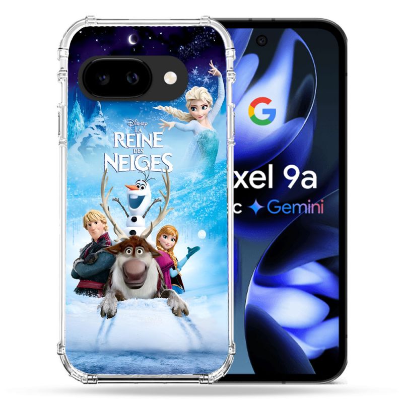 Coque Renforcée Pour Google Pixel 9A La Reine Des Neiges
