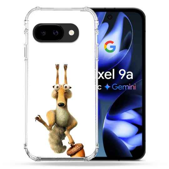 Coque Renforcée Pour Google Pixel 9A L'âge de Glace Scratch Suspendu