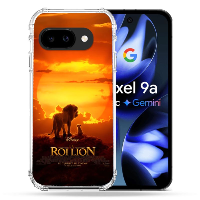 Coque Renforcée Pour Google Pixel 9A Le Roi Lion Affiche