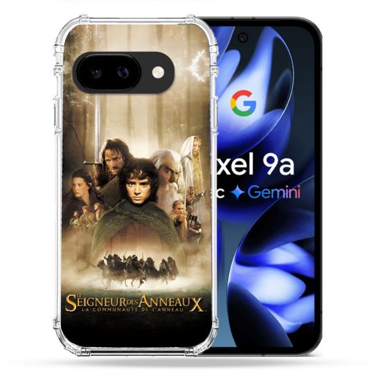 Coque Renforcée Pour Google Pixel 9A Le seigneur Des Anneaux Affiche