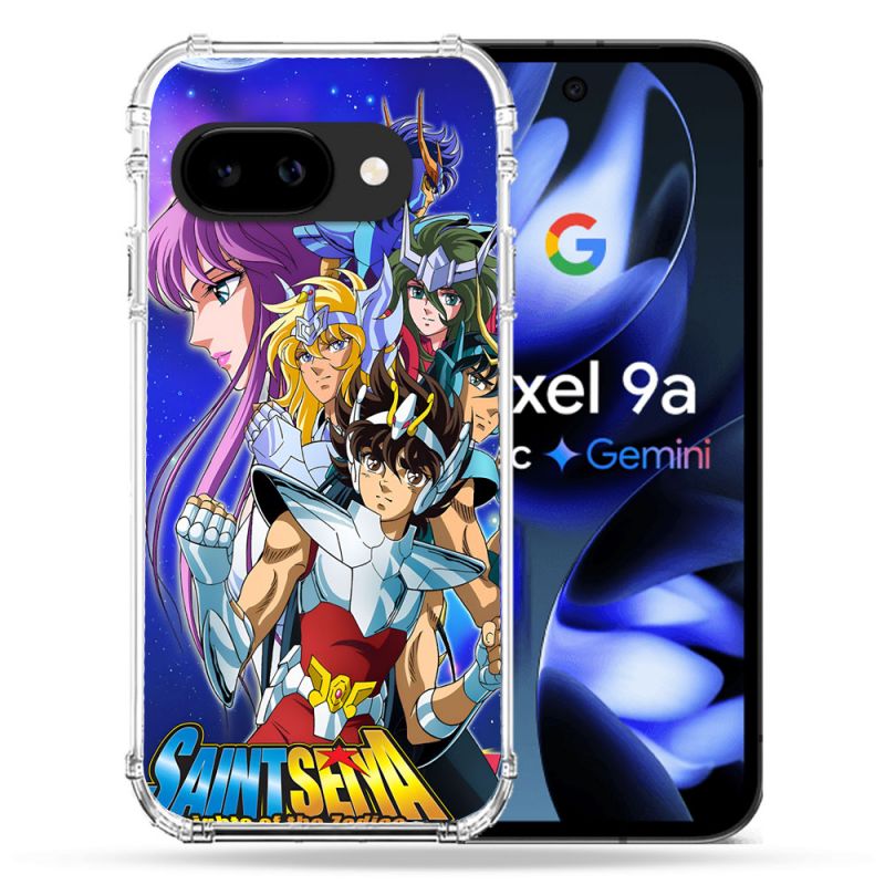 Coque Renforcée Pour Google Pixel 9A Les Chevaliers Du Zodiaque