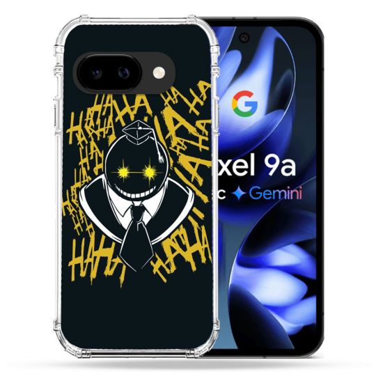 Coque Renforcée Pour Google Pixel 9A Manga Assassination Classroom Kuro Noir
