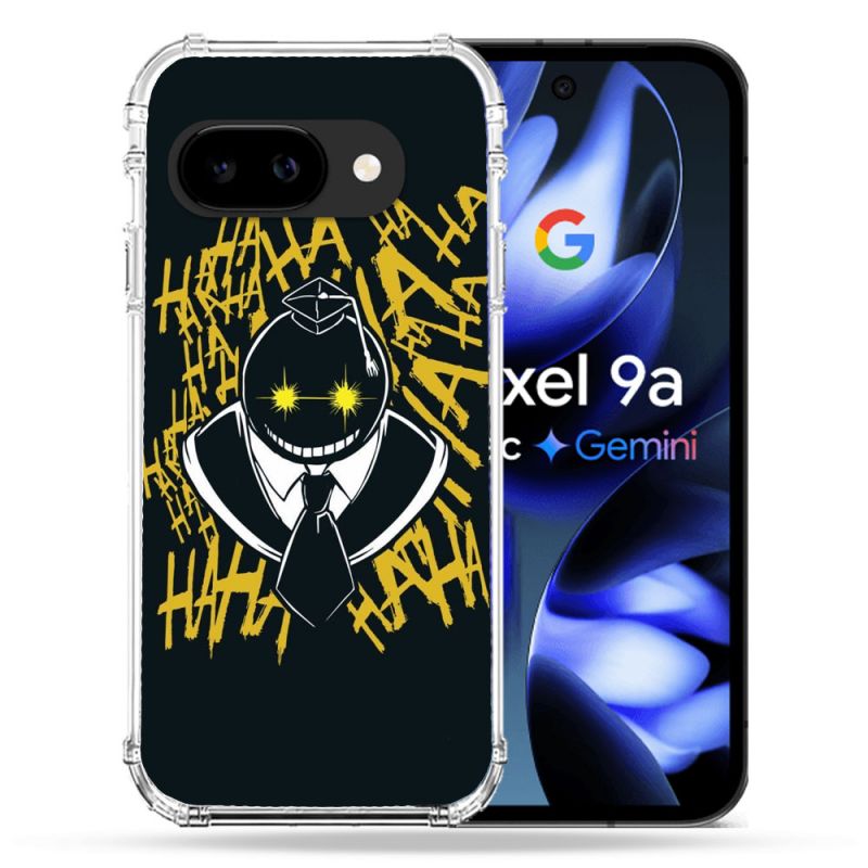 Coque Renforcée Pour Google Pixel 9A Manga Assassination Classroom Kuro Noir