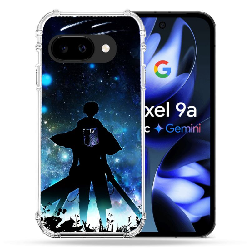 Coque Renforcée Pour Google Pixel 9A Manga Attaque Titans Levi