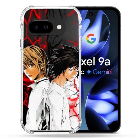 Coque Renforcée Pour Google Pixel 9A Manga Death Note Duo