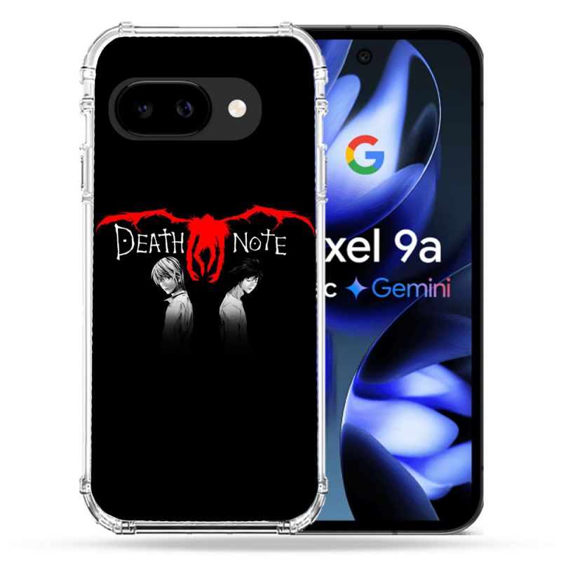 Coque Renforcée Pour Google Pixel 9A Manga Death Note Noir