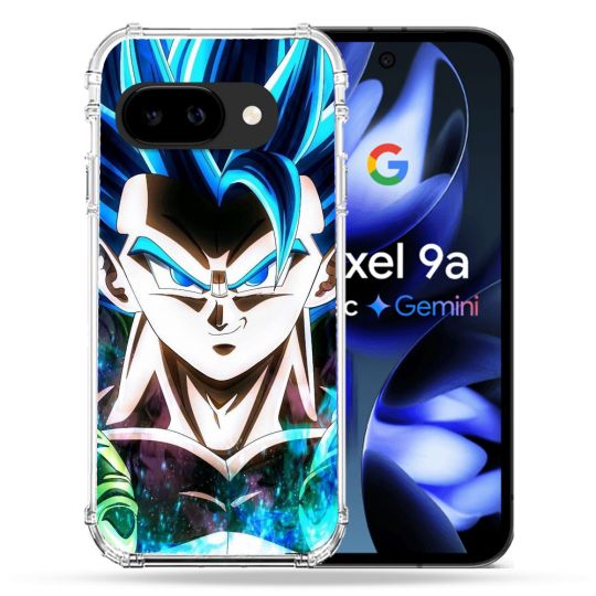 Coque Renforcée Pour Google Pixel 9A Manga Dragon Ball Gogeta Visage