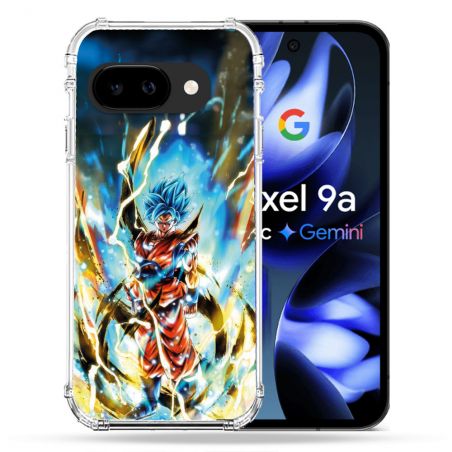 Coque Renforcée Pour Google Pixel 9A Manga Dragon Ball Sangoku Blanc