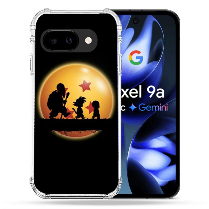 Coque Renforcée Pour Google Pixel 9A Manga Dragon Ball Vintage