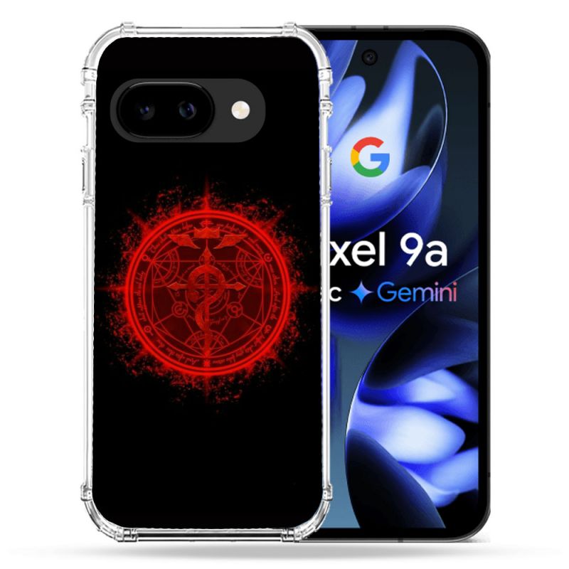 Coque Renforcée Pour Google Pixel 9A Manga Fullmetal Alchemist Logo