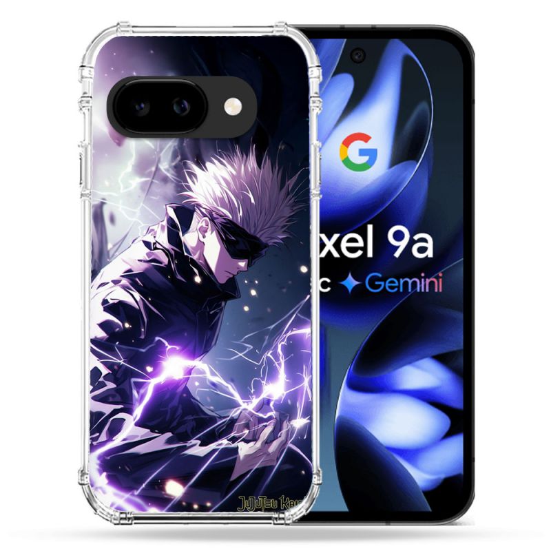 Coque Renforcée Pour Google Pixel 9A Manga Jujutsu Kaisen Gojo Saturo