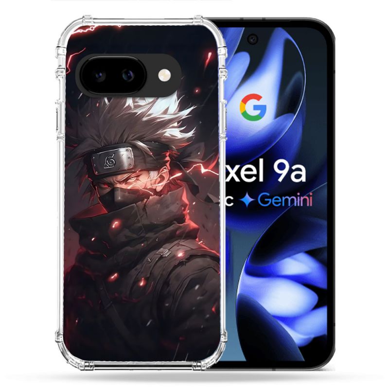 Coque Renforcée Pour Google Pixel 9A Manga Naruto Kakashi Dark