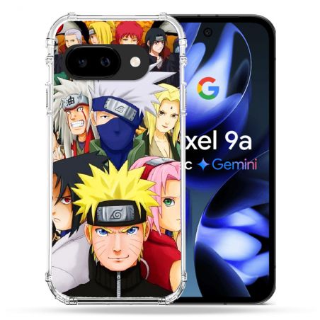 Coque Renforcée Pour Google Pixel 9A Manga Naruto Team