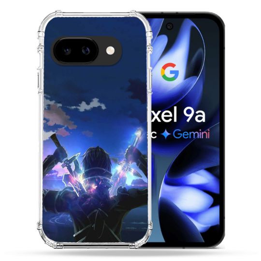 Coque Renforcée Pour Google Pixel 9A Manga SAO sword Art Online Epee