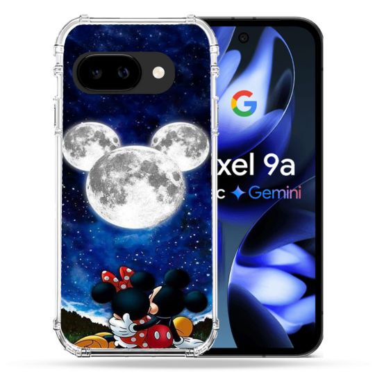 Coque Renforcée Pour Google Pixel 9A Mickey Minnie