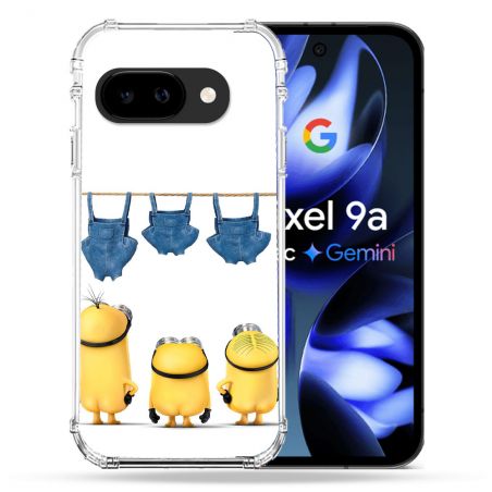 Coque Renforcée Pour Google Pixel 9A Minions Nus