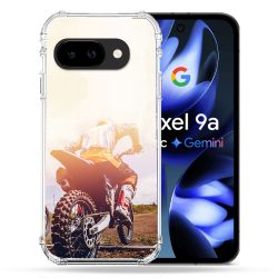 Coque Renforcée Pour Google Pixel 9A Moto Cross Soleil