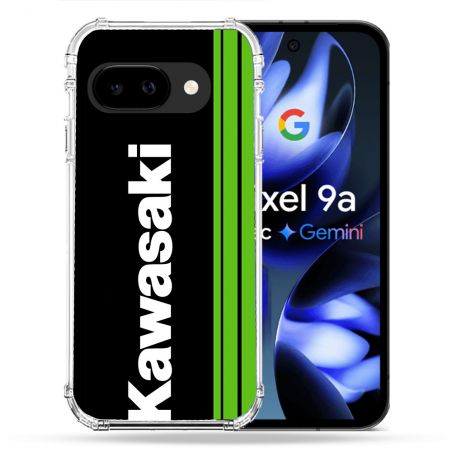 Coque Renforcée Pour Google Pixel 9A Moto Kawasaki