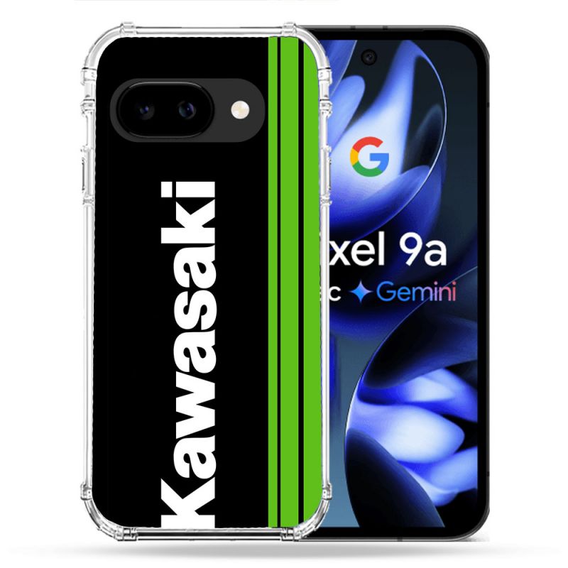 Coque Renforcée Pour Google Pixel 9A Moto Kawasaki