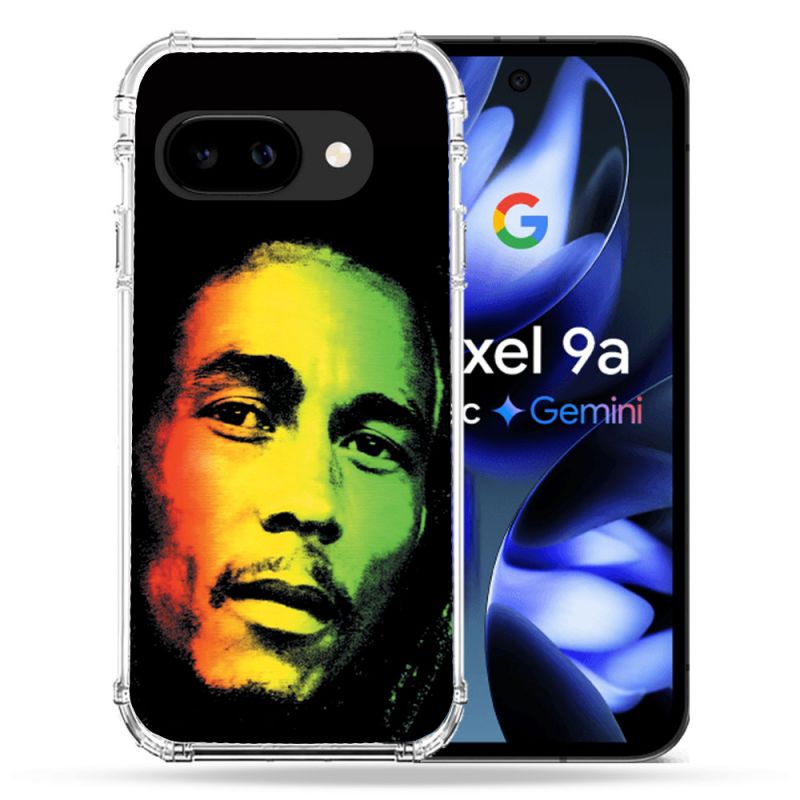 Coque Renforcée Pour Google Pixel 9A Musique Bob Marley 2