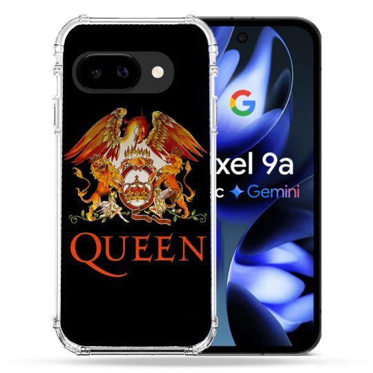 Coque Renforcée Pour Google Pixel 9A Musique Rock Queen