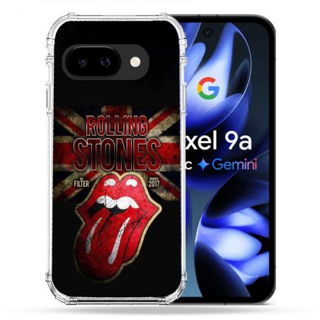 Coque Renforcée Pour Google Pixel 9A Musique Rolling Stones