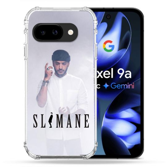 Coque Renforcée Pour Google Pixel 9A Musique Slimane Blanc